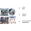 ZPPLD Kpop BTS Merchandise BTS Gift Set,1 BTS Throw Pillow