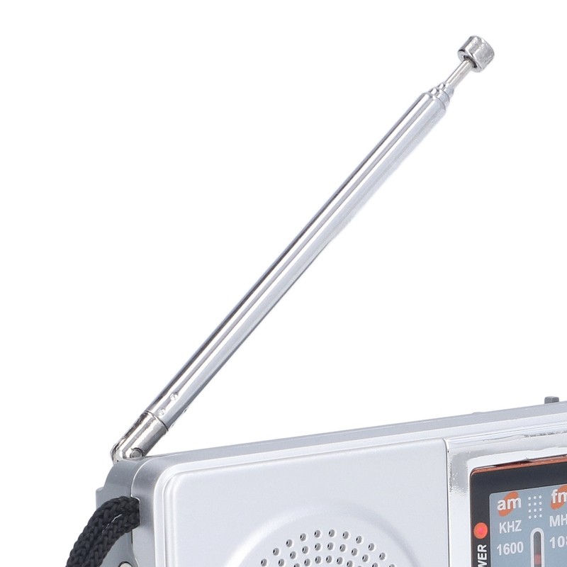 AM FM Radio Battery Power Supply Waterproof Plastic Material Portable