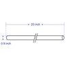 HQUA-TWS-12Q Quartz Sleeve for TWS 12GPM Water Purifier, 4 O-Rings