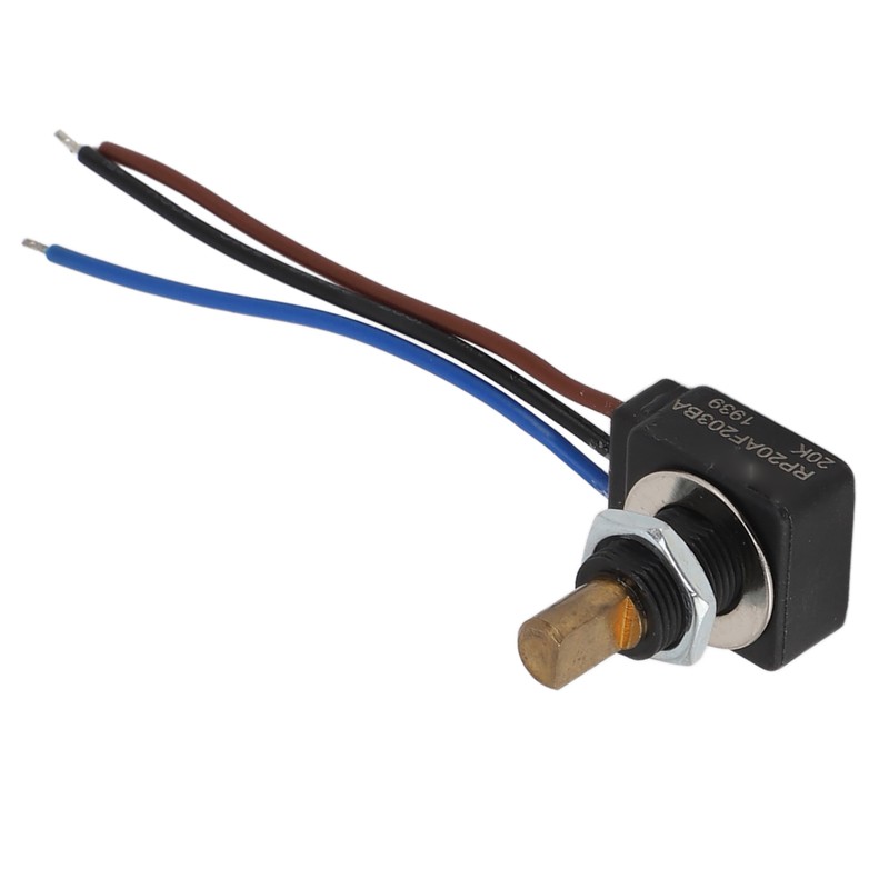 Linear Taper Adjustable Resistor IP65 Waterproof 0.25W Rated Power 320°