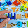 Gudong Russian Alphabet Jigsaw Children Russian Letter Educational Developing Toy