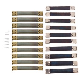 Pack of 20 Purse Or Glasses Case Internal Spring Clip 10cm