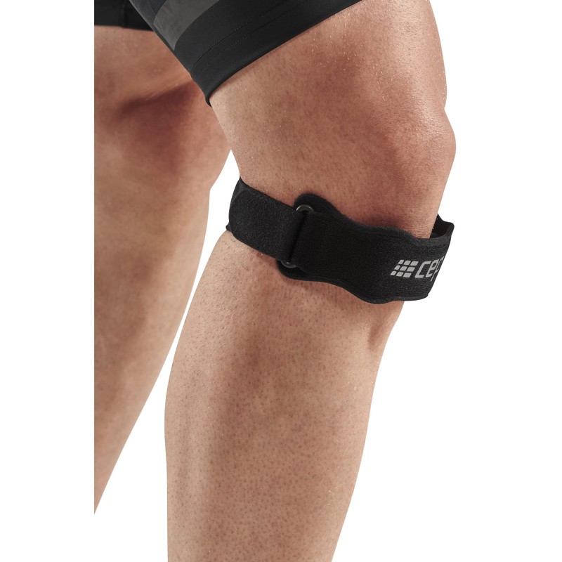 CEP Mid Support Patella Strap, Black, Unisex, M | CEP