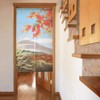 Noren Workshop Noren Japanese Style Autumn Tapestry Room Divider Blindfold