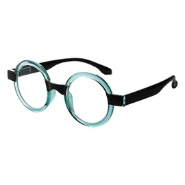 Eyekepper Round Reading Glasses for Women Retro Readers Eyeglasses - Green