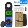 GOYERRNES Illuminance Light Meter, Digital Lux Foot Candles Meter 0.1~400,000