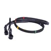 QHP Reins with Coloured Stoppers and Martingale Stoppers (Warmblood)