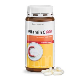 Sanct Bernhard Vitamin C-600-Supra Capsules, 180 Capsules