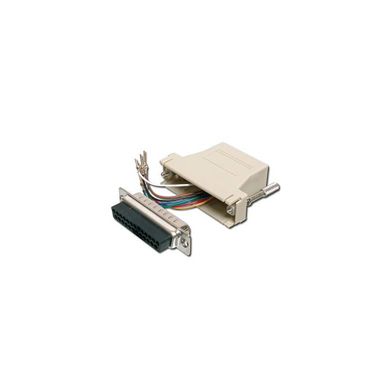 8 Pin Dsub DB 25 Pin Male to RJ45 Female