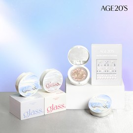 Age20s [AGE20's] AGE20S Pearl Glow Edition Glass Skin Essence Pact (Main Product 1 + Refill 1) (SPF50+ PA++++) - GLOW No. 23 / [에이지투웨니스]AGE20S 펄글로우에디션 글래스 스킨 에센스팩트(본품1+리필1)(SPF50+ PA++++) - 글로우23호