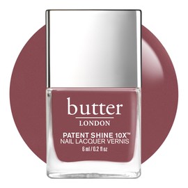 butter LONDON Patent Shine 10X Nail Lacquer Polish, Toff - Gel-Like Finish & Chip-Resistant Nail Lacquer Helps Protects & Strengthens Nails - Vegan & Cruelty-Free