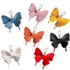 dnpfel Butterfly Bag Charm,keychain Leather Handbag Charm for Purse Backpack