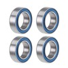 uxcell MR106-2RS Deep Groove Ball Bearings 6mm Inner Dia 10mm