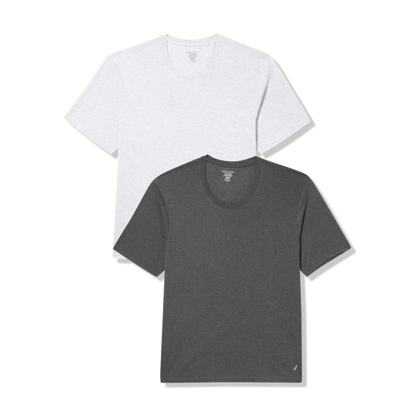 Nautica Men's 3-Pack Heathered Crew Neck T-Shirts