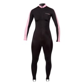 Henderson Hotskins Classic Unisex Spandex Jumpsuit for Diving, Snorkeling, UV Protection, Pink S