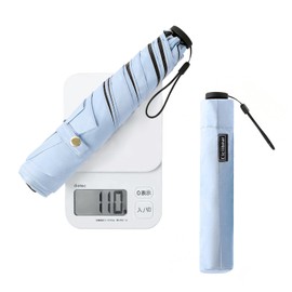 Parasol, Lightweight, 4.9 oz (110 g), UV Protection, Light Blocking, Foldable, Women's, Compact, For Both Rain or Shine, Folding Umbrella, Men's, Convenient to Carry, UV Protection, Heatstroke