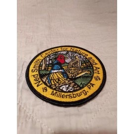 1999 NED SMITH CENTER FOR NATURE AND ART PATCH 4" DIAMETER Millersburg Pa