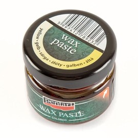 Pentart Wax Paste 20 ml Yellow, one