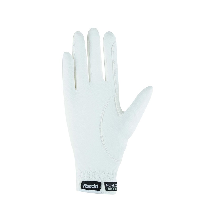 Roeckl Sports Roeck Grip Winter Riding Gloves Unisex 6-11, white,
