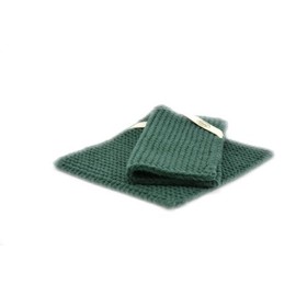 Solwang Knitted Teal Green Pot Holder