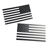 Reversed and Forward Set - Thick Transparent Forward American Flag