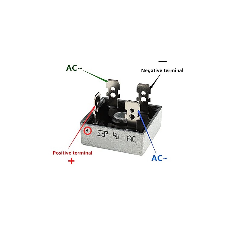 BOJACK KBPC3510 35A 1000V Bridge Rectifier Diodes Axial KBPC3510 35