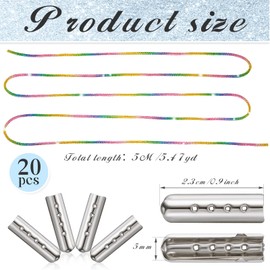 Rhinestone Shoe Laces Bling Shoe Laces Rhinestone Diamond Hoodie String Glitter Cords for Sneakers with Aglets (Rainbow Colors,5.47 Yards)