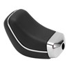 Car Automatic Gear Shift Knob Matt Black Artificial Leather Glossy