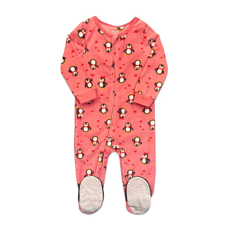 Royal Boys Babys and Toddlers Cozy Fleece Non-Slip Footed, Zip-Front,