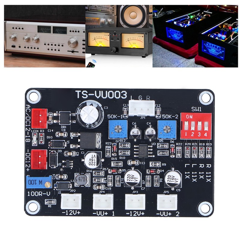 TS VU003 VU Meter Driver Board Adjustable VU Meter Driver