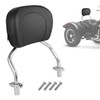 DSISIMO Detachable Passenger Backrest Sissy Bar With Back Rest Pad