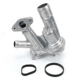 MOCA Coolant Thermostat Housing Compatible with 13-14 for Ford Fusion & 13-16 for Ford Escape & 14-16 for Ford Transit Connect & 14-19 for Ford Fiesta 1.6L Turbocharged