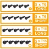 Ring Doorbell Screws, Replacement Security Screws Compatible with Video Doorbell,