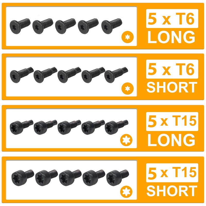 Ring Doorbell Screws, Replacement Security Screws Compatible with Video Doorbell,
