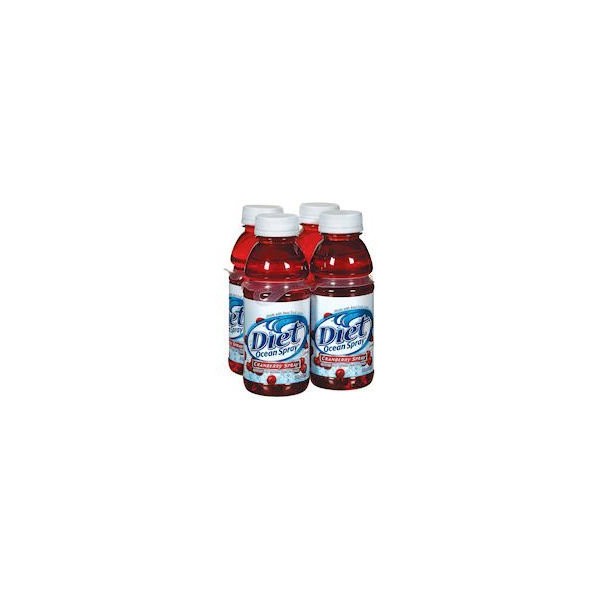 Ocean Spray Diet Cranberry Spray Juice 10 oz (Case Contains: 24 Bottles)