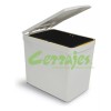 Cerrajes Bote De Basura Para Alacena Cocina 15l Plastico Lateral