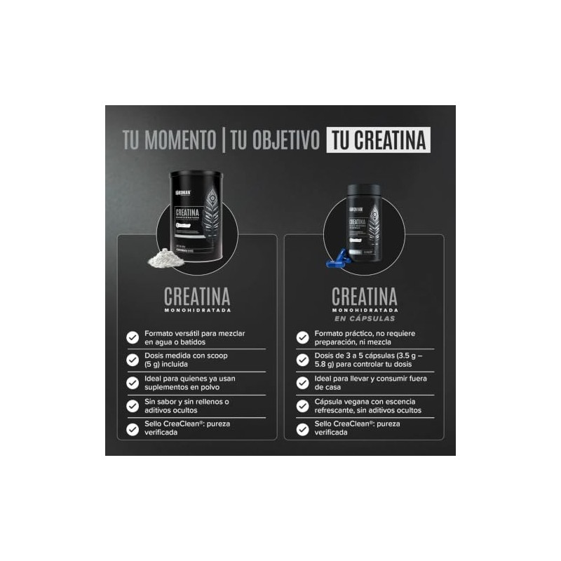 Kit Creatina Birdman Monohidratada 2 piezas de 450g