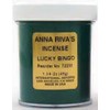 Anna Riva Incense Powder 1.75oz Jar-Lucky Bingo X1 Packs