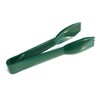 New Star Foodservice Straight Tongs, 6-Inch, Green