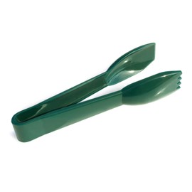 New Star Foodservice Straight Tongs, 6-Inch, Green