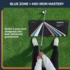 Cusprtm Magnetic Golf Stance Towel & Alignment Training Aid (Right