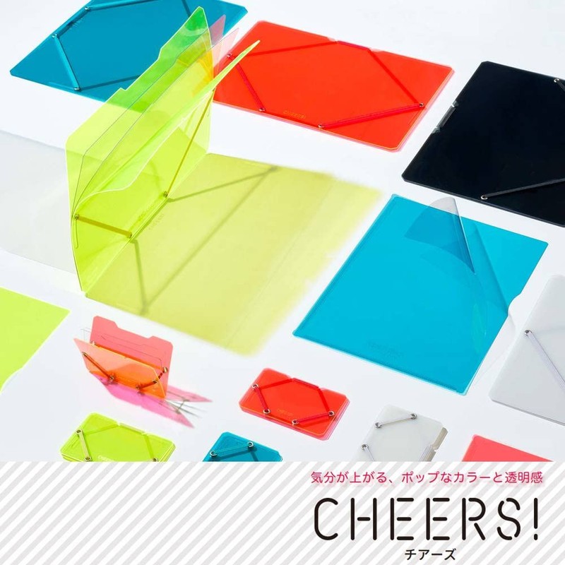 King Jim CH2582T Cheers Document Holder, Milky White, A4 Size,