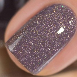 Vishine Nail Gel Polish, 15ml Soak Off Nail Gel Polish Nail Art Manicure Salon DIY at Home Long-lasting - Glitter Mauve 0.5 OZ