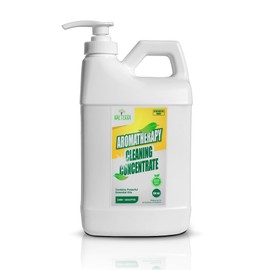 Naeterra Aromatherapy Cleaning Concentrate – Lemon & Eucalyptus | Ultra-Concentrated, Plant-Based Household Cleaner | Half Gallon Makes 24 Gallons | Non-Toxic & Biodegradable