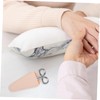 FOMIYES 4sets Manicure Scissor Covers Cuticle Tweezers Cap Nail Clippers
