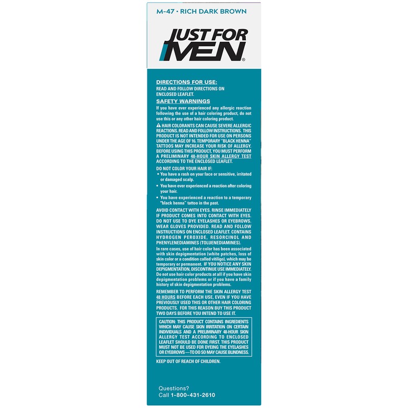 Just For Men Mustache & Beard, Beard Dye for Men