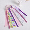 Easter Ponytail Hair Tie Streamer for Girls Cute Bunny Peep