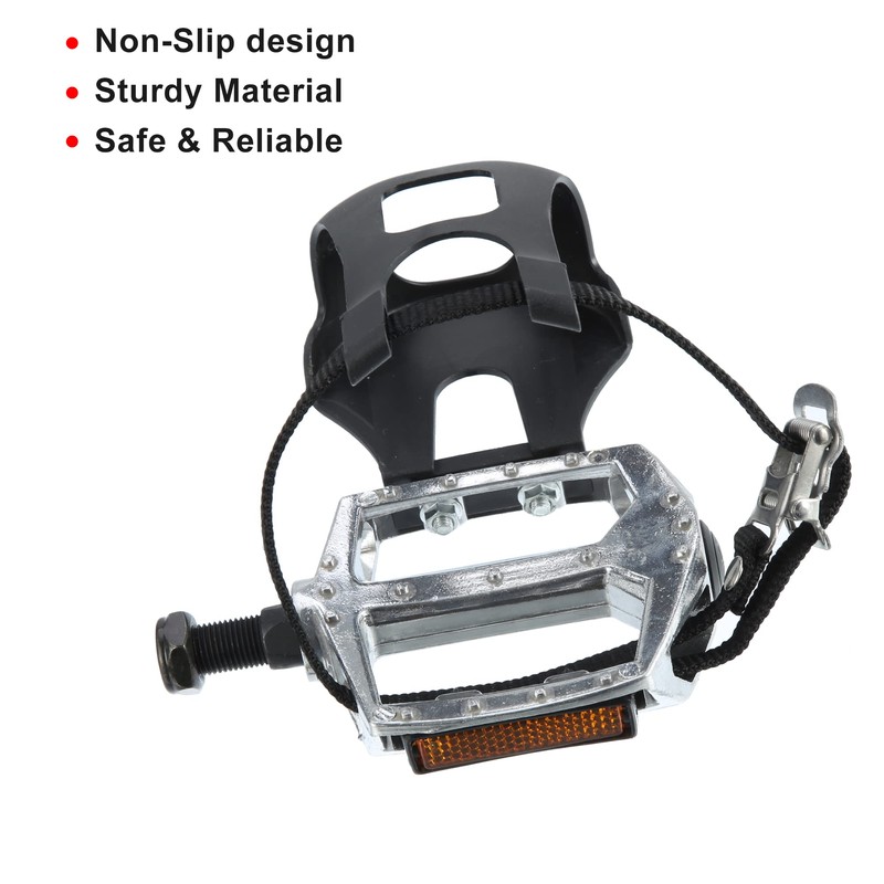 A ABSOPRO 1 Pair Bicycle Pedals 12.7 mm 1/2 Inch