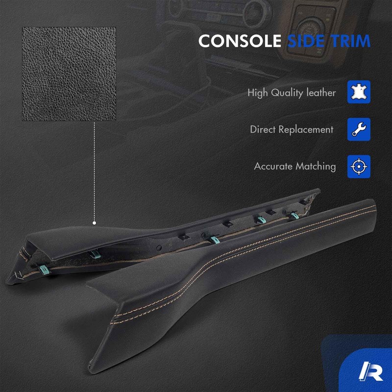 Front Center Console Trim Panel Instrument Compatible with Ford