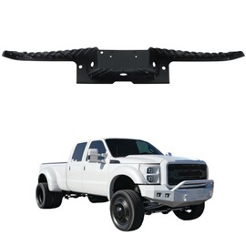 labwork Black Textured Rear Bumper Step Pad with Park Aid Sensor Holes with Trailer Tow Package Replacement for F250 F350 F450 2008-2016 DC3Z17B807DA
